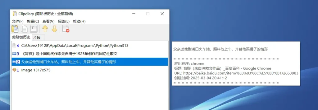 [亲测好用]剪贴板加强工具ClipdiaryPortable免安装集成激活码专业版-电脑软件-八九源码网