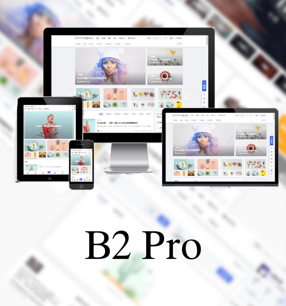 [亲测可搭建]B2 PROV5.42最新免授权版WordPress主题模板-八九源码网
