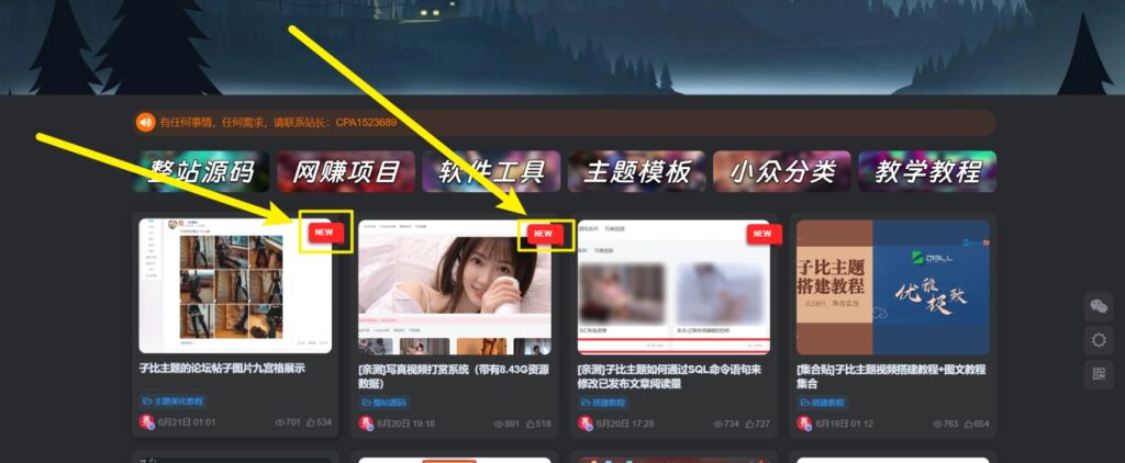 [亲测]子比主题最新发布的文章列表角标美化（包含视频教程）-八九源码网